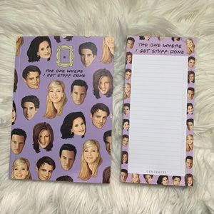 Friends tv show notebook set